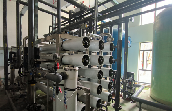 杭州博大20T雙級(jí)+EDI設(shè)備安裝完成