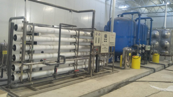 北京密云漁業30T反滲透安裝調試完成
